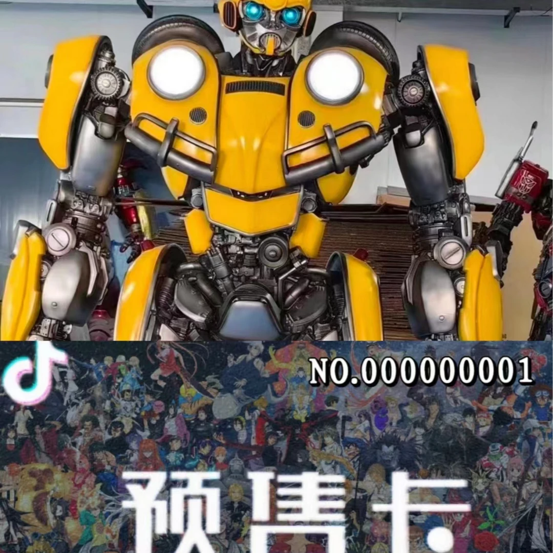 （全款预 售）大黄蜂电影版高约50cm 美漫变形金刚系列手办模型摆件