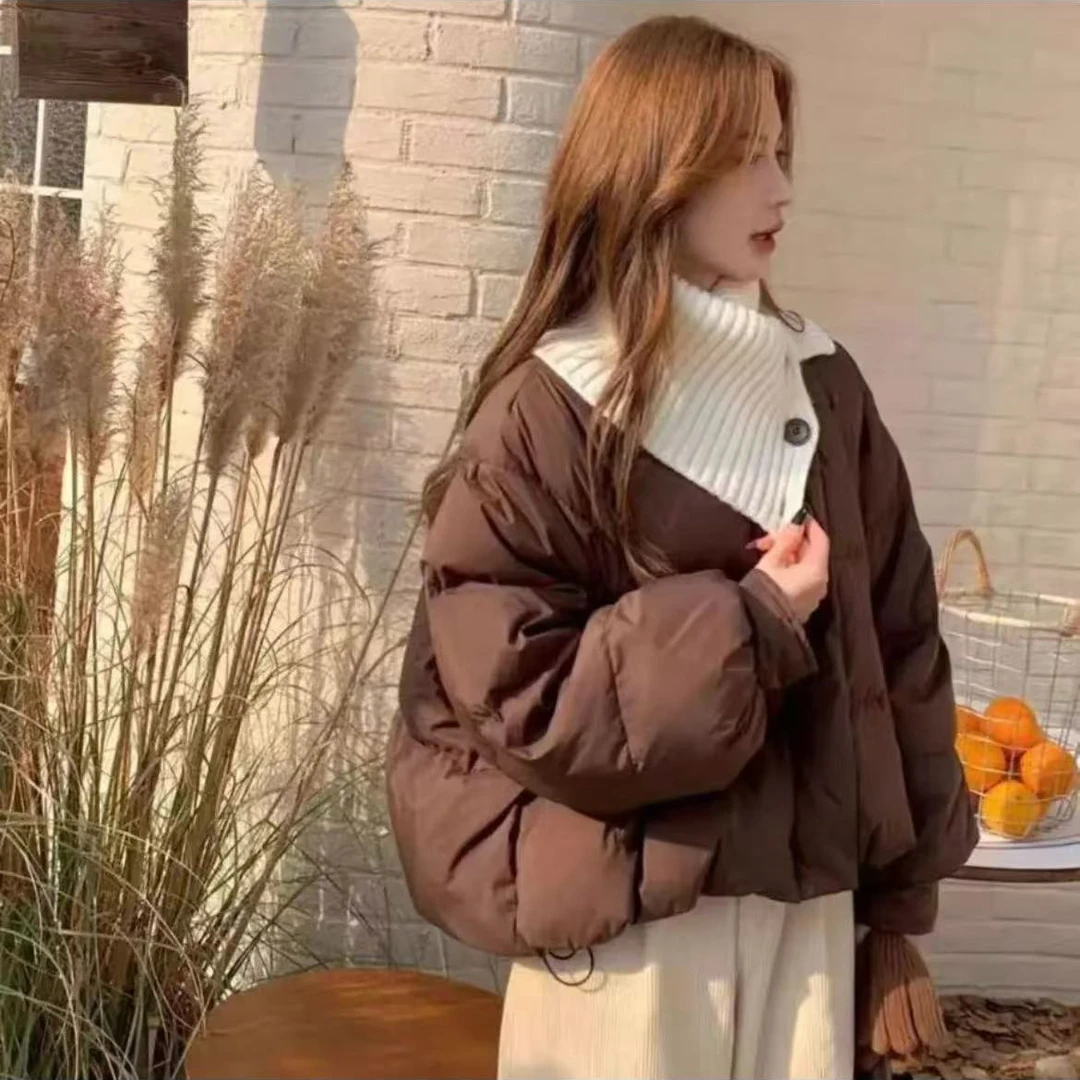 冬季棉服时尚款网红休闲