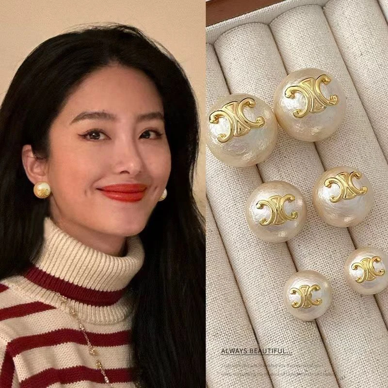 合金耳饰 「超百搭」轻奢高级感女法式复古耳环气质温柔简约耳钉