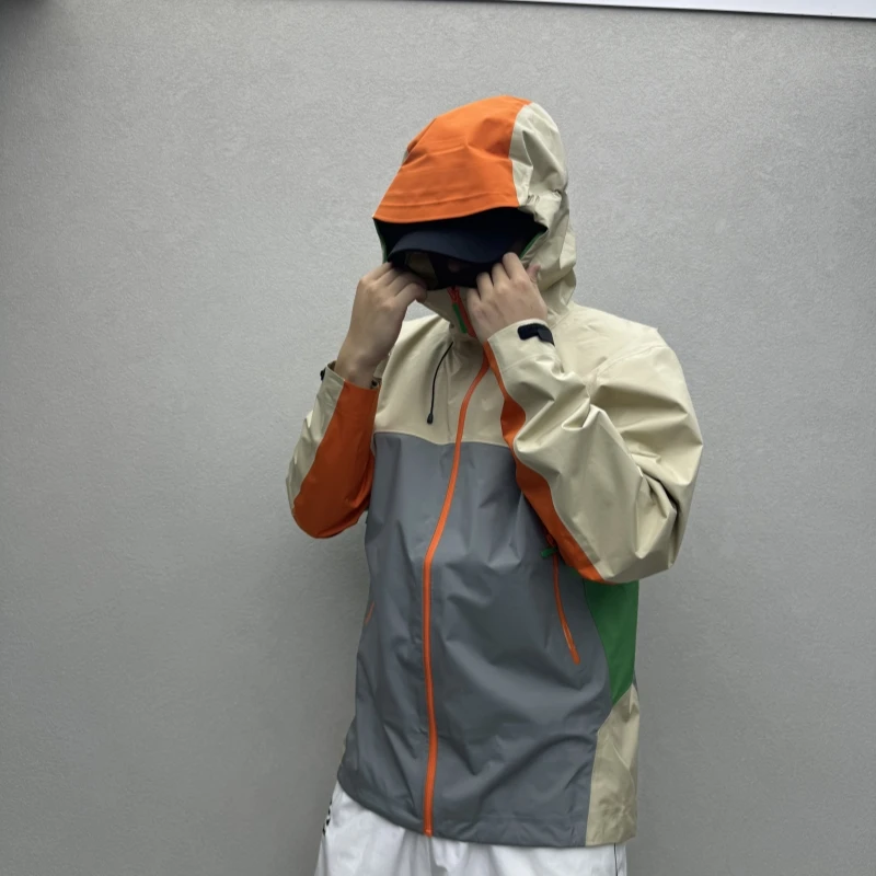 松赞南迦巴瓦硬壳茑家男女同款全溢胶防雨防风轻量化户外冲锋衣LT