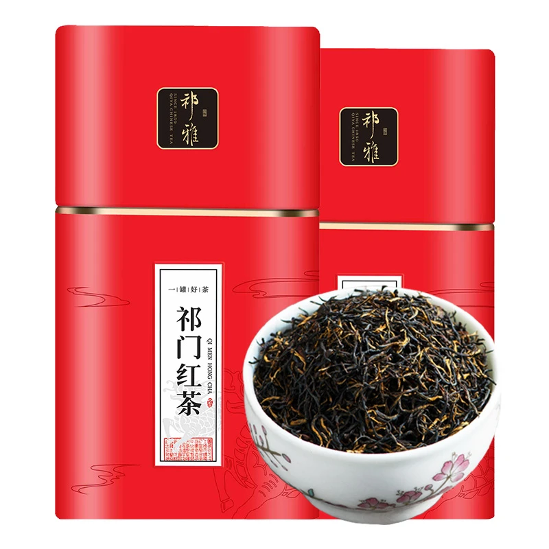 祁雅祁门红茶祁红金针正宗高山春茶罐装茶叶春季原产好茶