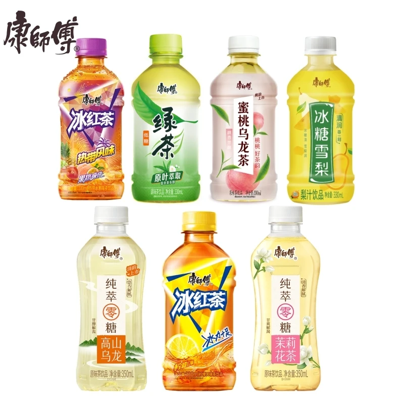 康师傅 冰红茶/绿茶/蜜桃乌龙/高山乌龙 小瓶 夏日必备小饮品