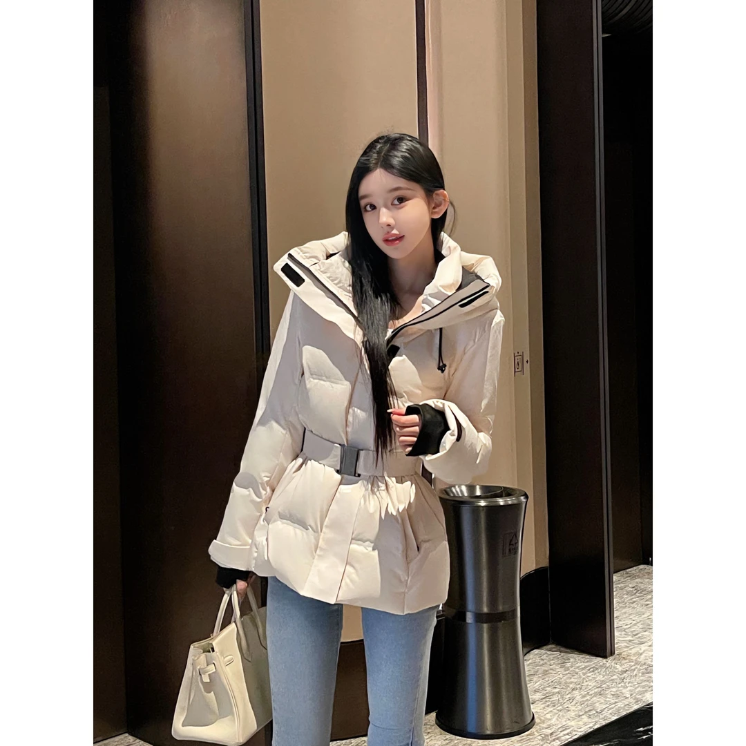 【Ula尤拉专属】90白鹅绒 滑雪服冲锋衣收腰鹅绒服 JYYRLS9111