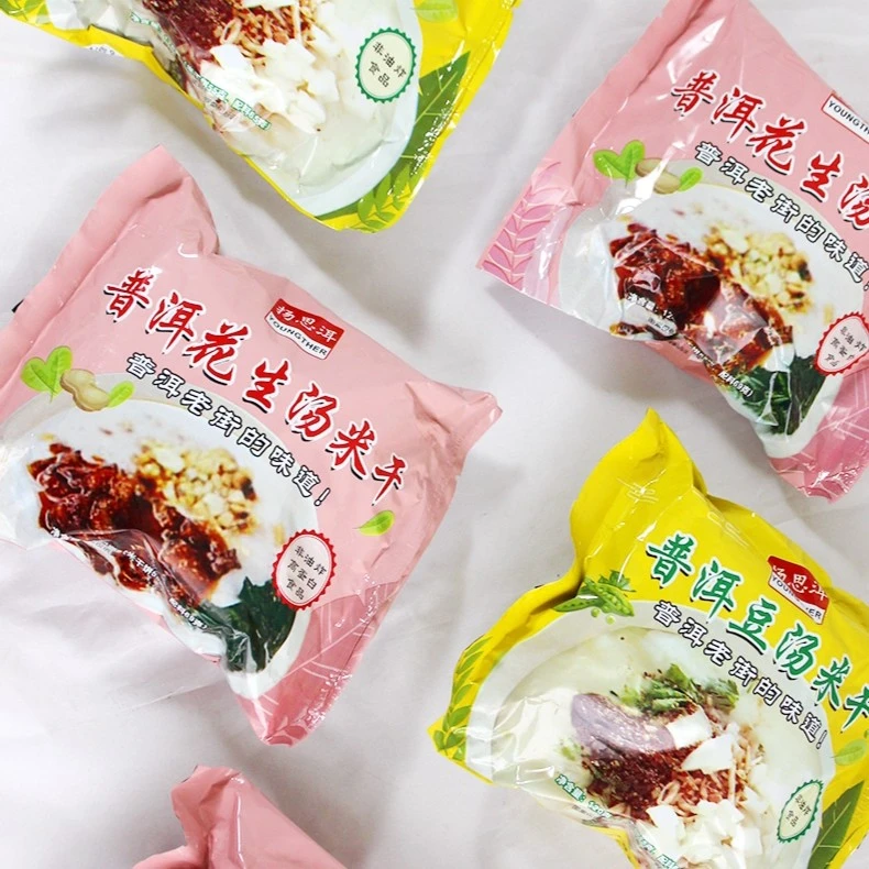 云南特产豆汤花生汤米干方便粉丝米线米粉卷粉袋装速食早餐油炸