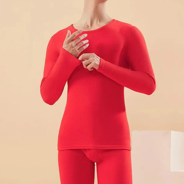 男女亲肤养护发热臻品内衣套装保暖冬款46148C/49149C