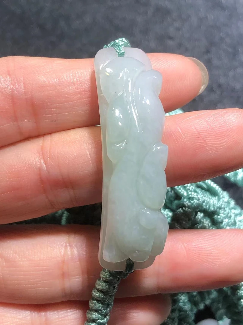 美翠珠宝翡翠手链多样性发货时尚手工女款情侣项链百搭紫色梦幻