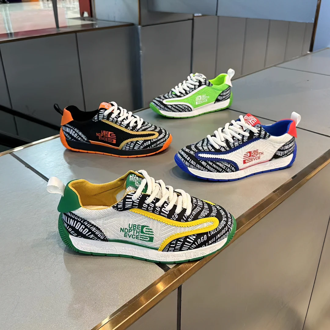 男鞋2024夏季新款时尚潮流百搭透气男士韩版透气男潮鞋休闲鞋网面