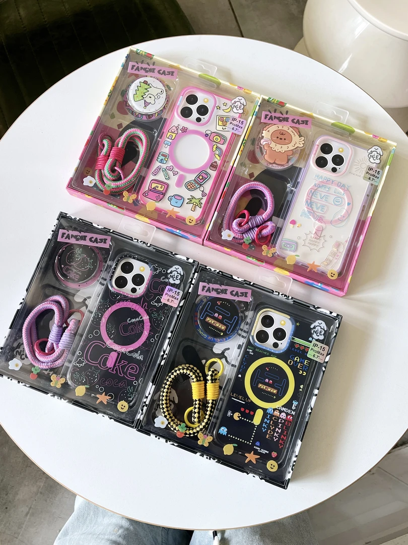 FASHION PHONE CASE【磨砂磁吸二合一木套盒】朋克系/iPhone14-16PM
