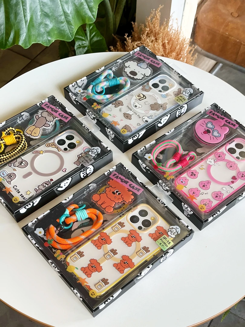 FASHION PHONE CASE【磨砂磁吸二合一木套盒】满屏款/iPhone14-16PM