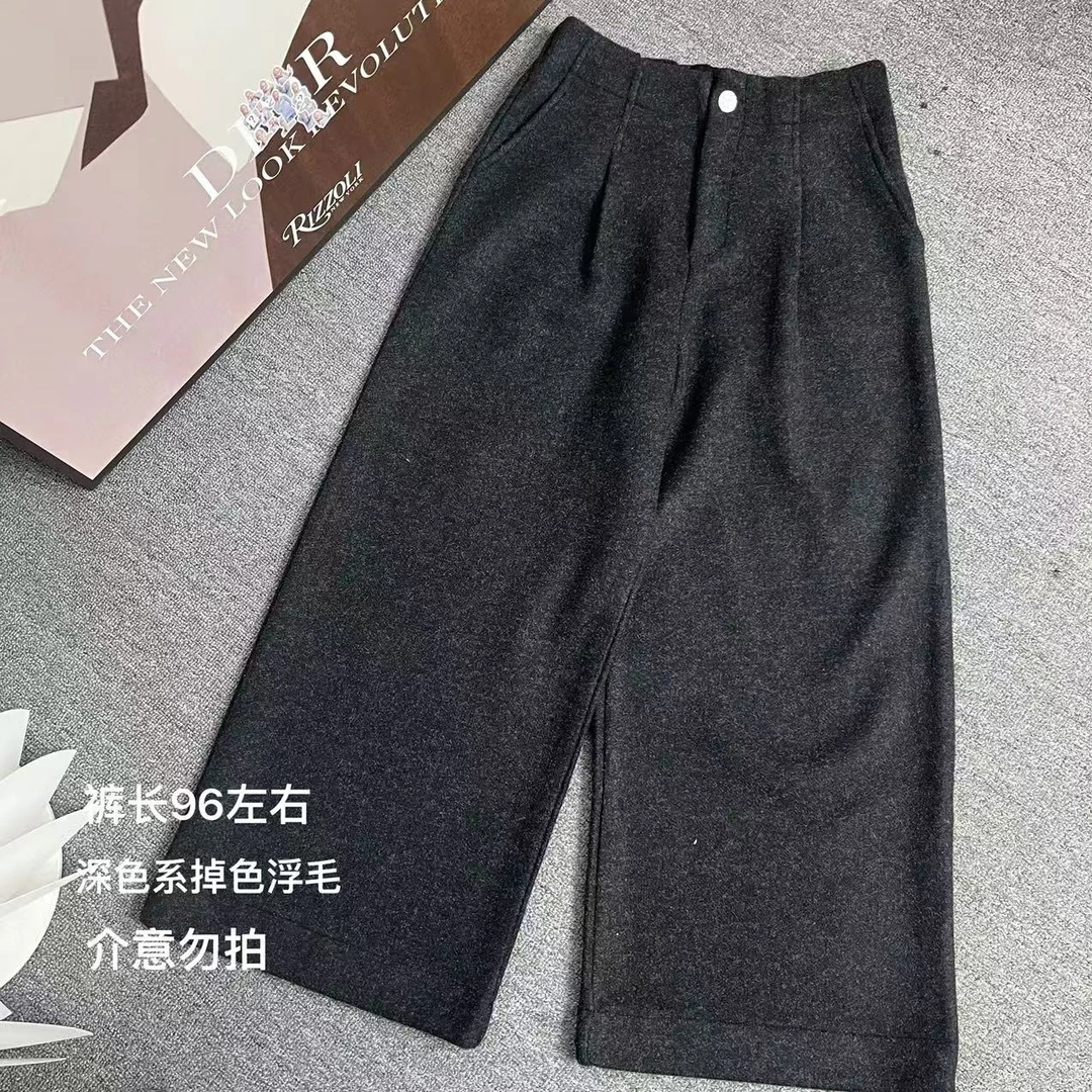 【志玲家】优选1229款欧货八分阔腿裤