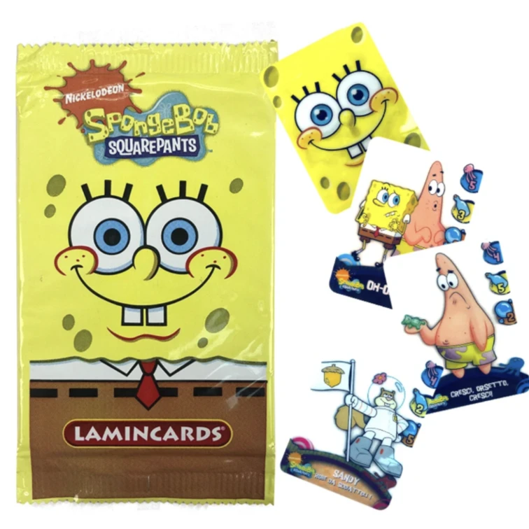 【拆卡】-海绵宝宝-胶片透卡-收藏卡牌动漫 正版卡牌 未成年禁止