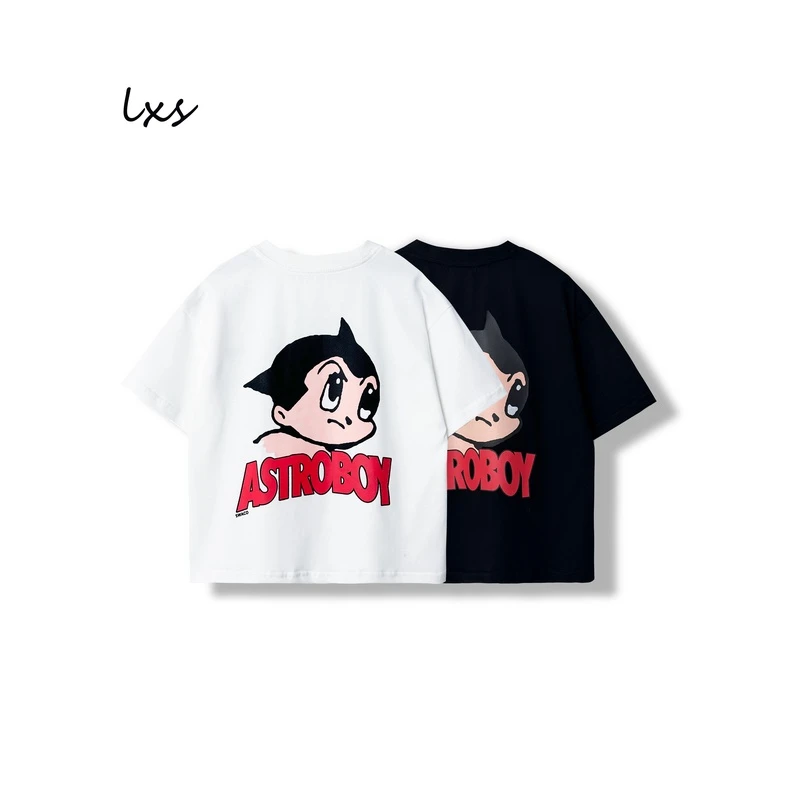 舅舅严选童装儿童夏季时尚百搭潮流卡通阿童木短袖圆领T恤 C88198