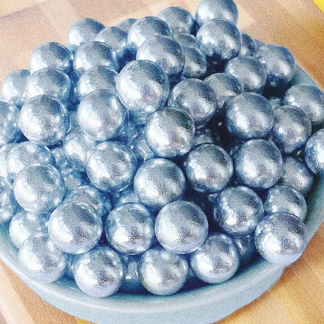 无品牌磨砂钢球健身球