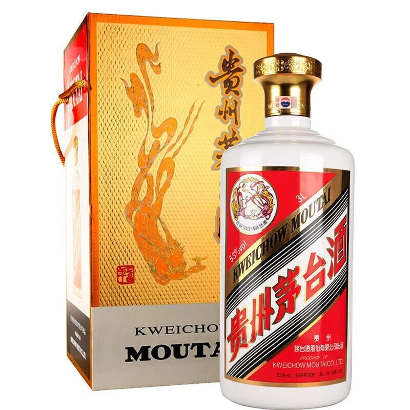 MOUTAI/茅台3000ml飞天茅台酱香型白酒贵州茅台送礼ZB53度3000ml