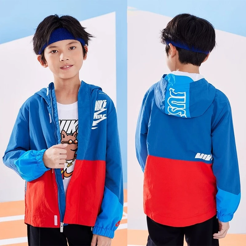 【ROOKIE旗舰】Nike耐克女男童春季梭织夹克防风衣外套NKB-WA-J412