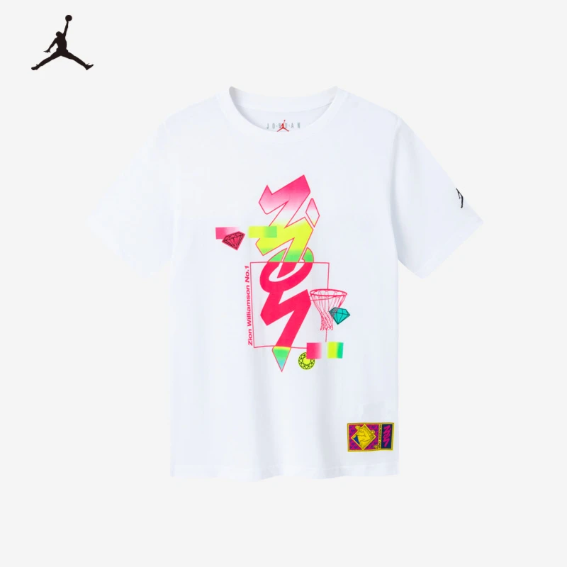 【ROOKIE旗舰】现货AIR JORDAN童装男童舒适印花T恤JDB-TE-B626