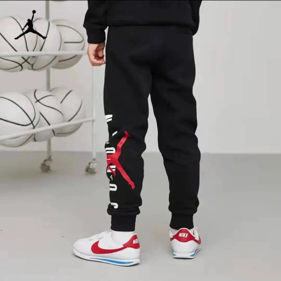 【ROOKIE直营】Air Jordan秋童装男女童加绒运动长裤JDB-FP-5559F