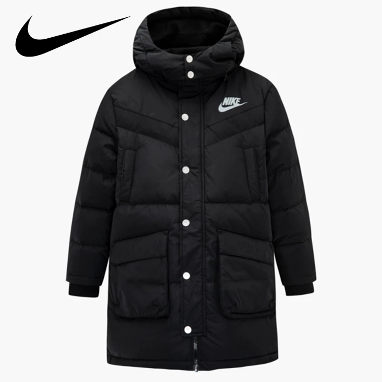 【旗舰店】Nike耐克童装男女童冬季长款加厚保暖羽绒服NKB-HO-J102