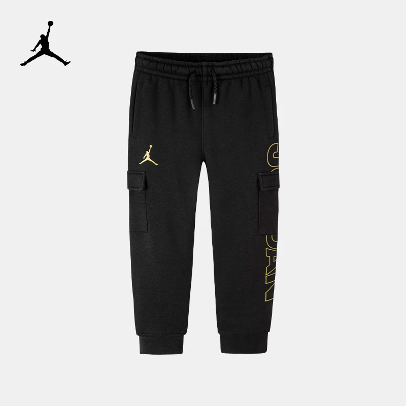 【ROOKIE直营】AirJordan童装男童秋冬休闲针织长裤JDB-F7-C095