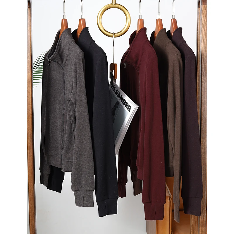 【古琦推荐】亲肤柔软空气绒外套女2024秋季新款时尚百搭短外套3950