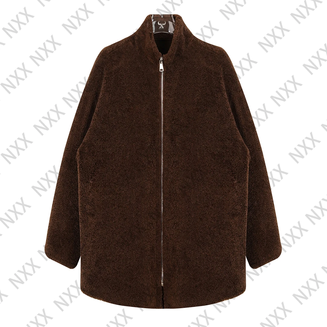 【清货款】秋冬加厚加密保暖时尚休闲百搭长袖气质驼毛大衣