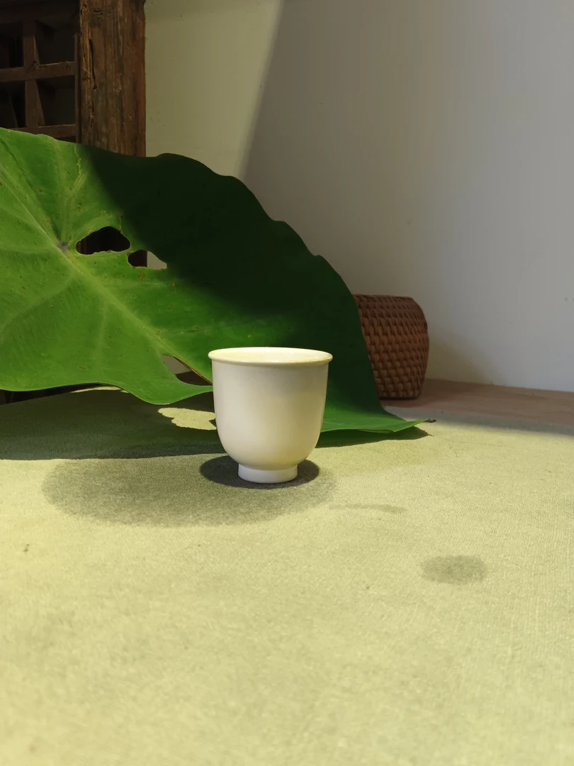 景德镇全手工柴烧裸烧茶杯主人杯