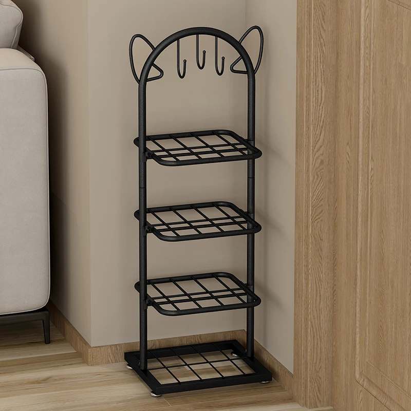 鞋架家用门口超窄落地宿舍出租屋收纳神器简易省空间多层鞋架子