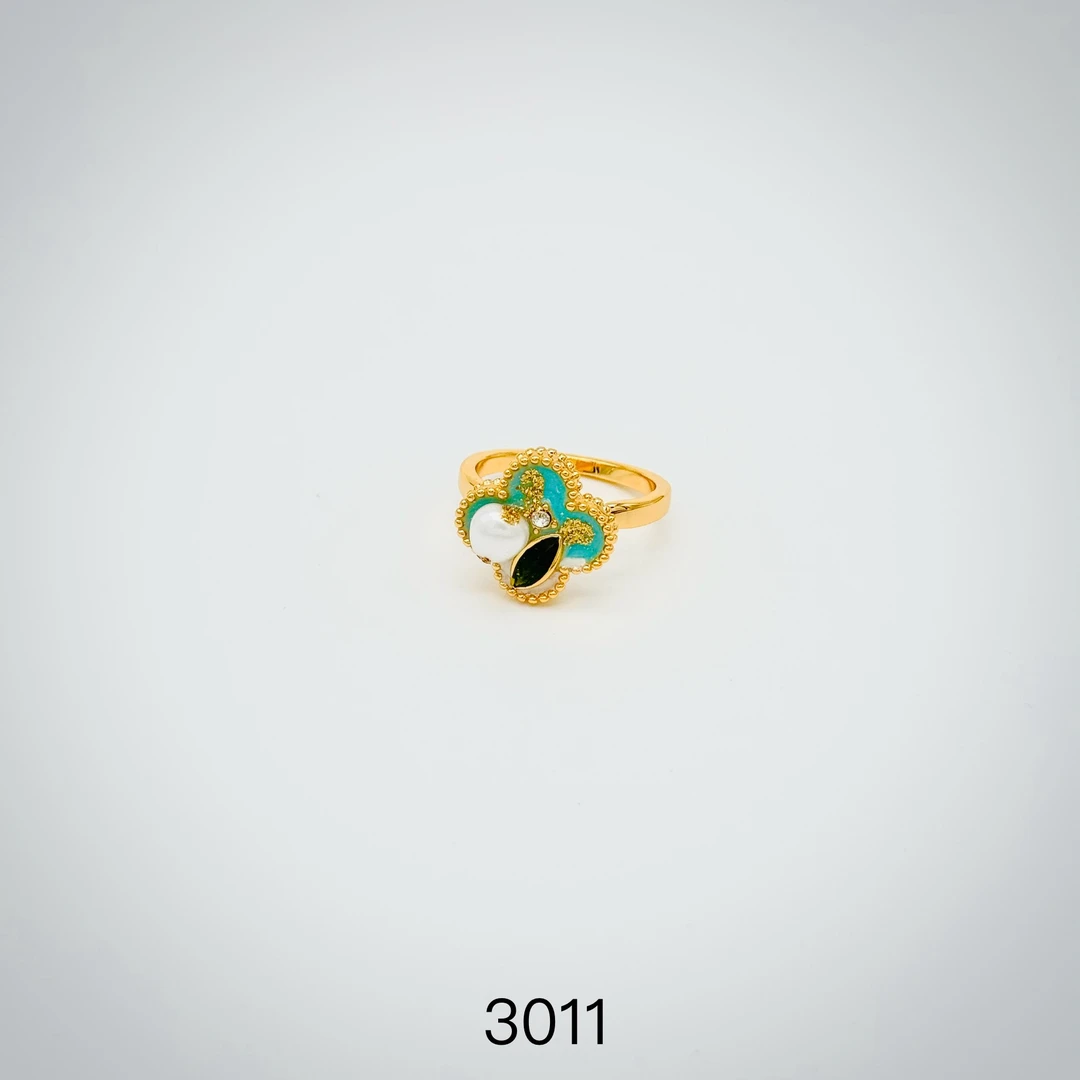 戒指 3011#气质时尚百搭小众简约优雅精致戒指
