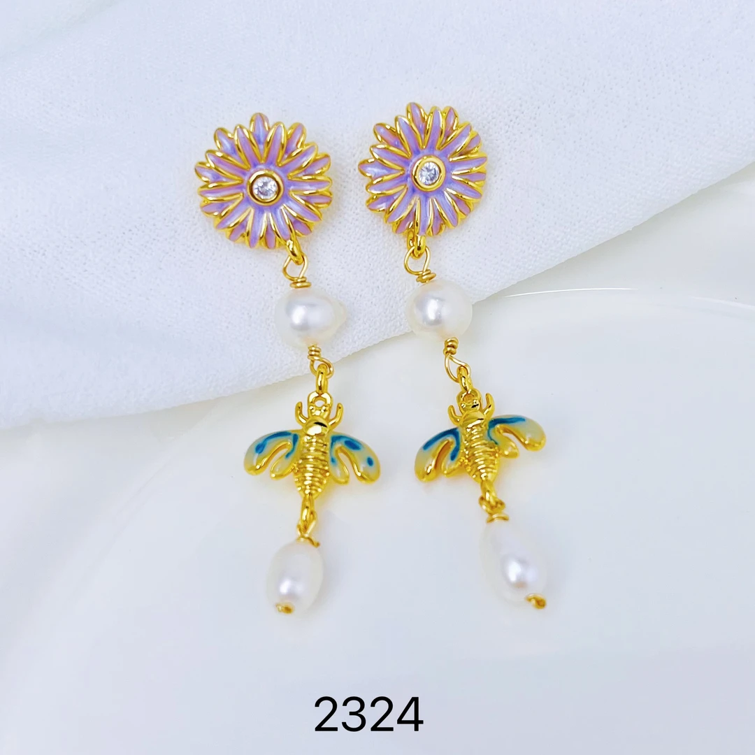 2324#气质轻奢时尚百搭简约小众经典个性耳钉