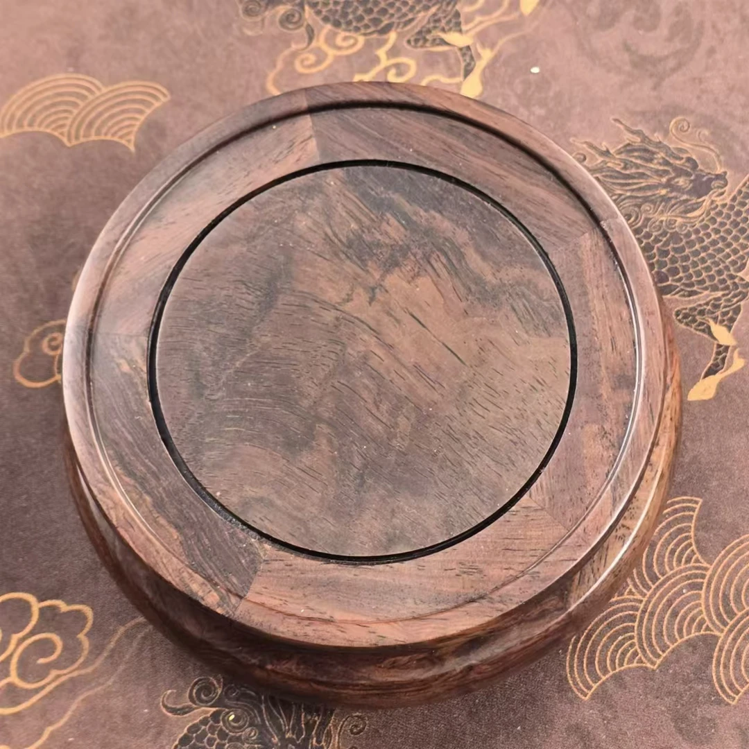 黑檀木旋转底座直径15cm