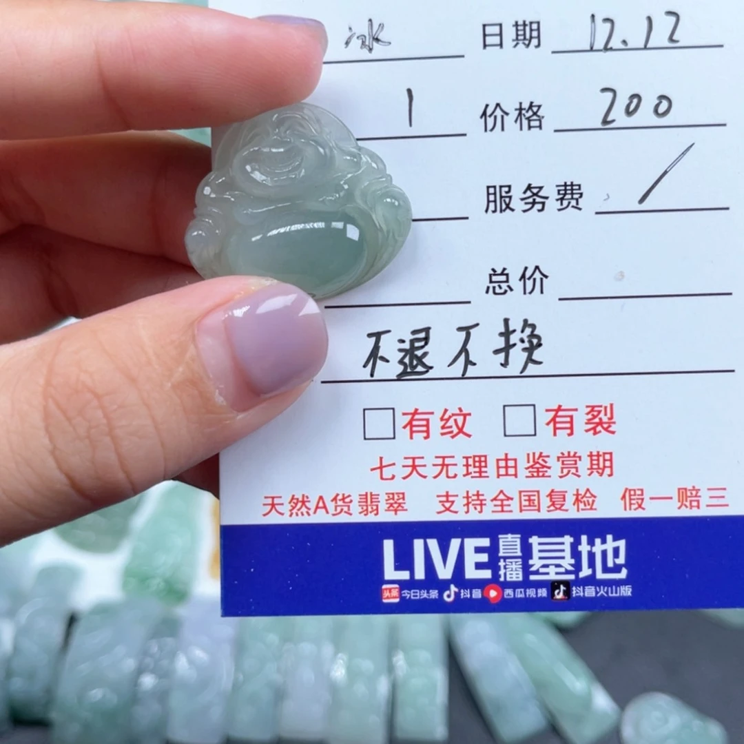 【闪购商品】翡翠颈饰未镶嵌冰**。