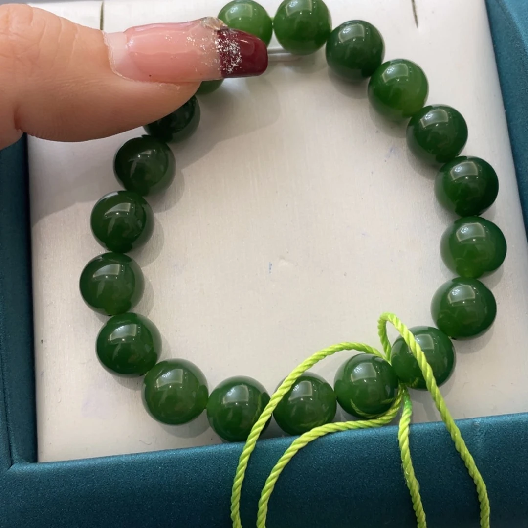 【闪购商品】翡翠手链未镶嵌木**山