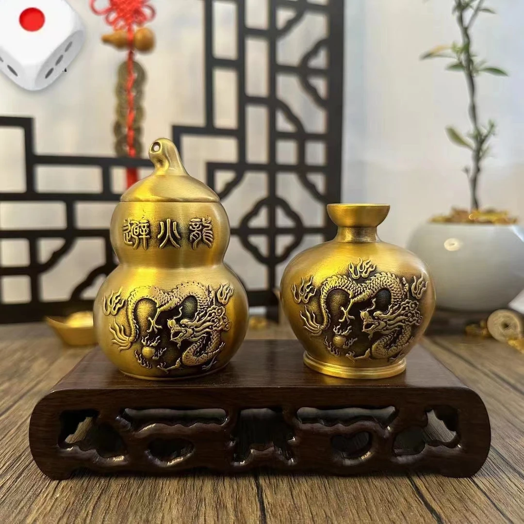 黄铜摆件辟火葫芦