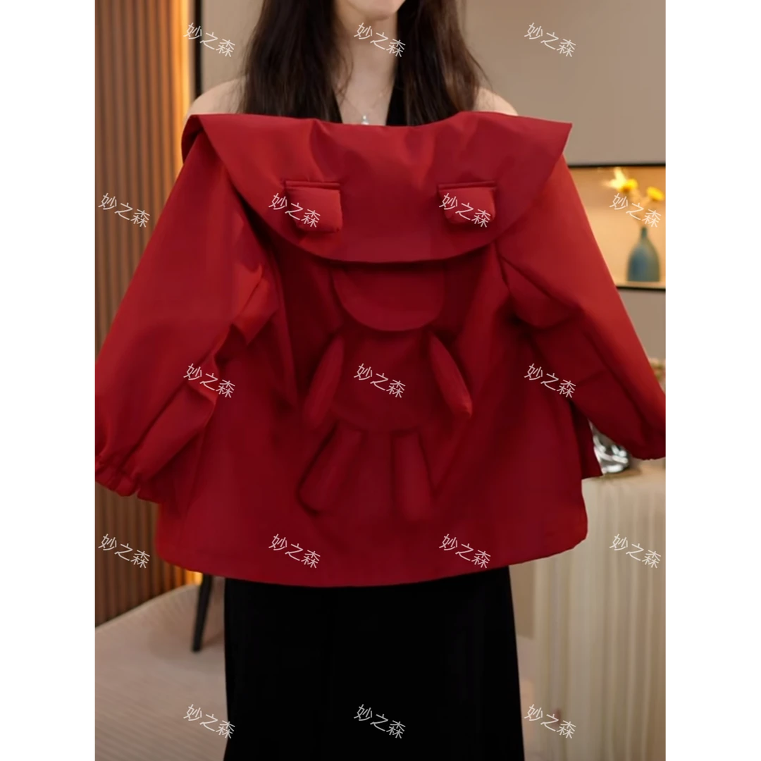 现货-女童2025春秋款新款中大童洋气春装外套