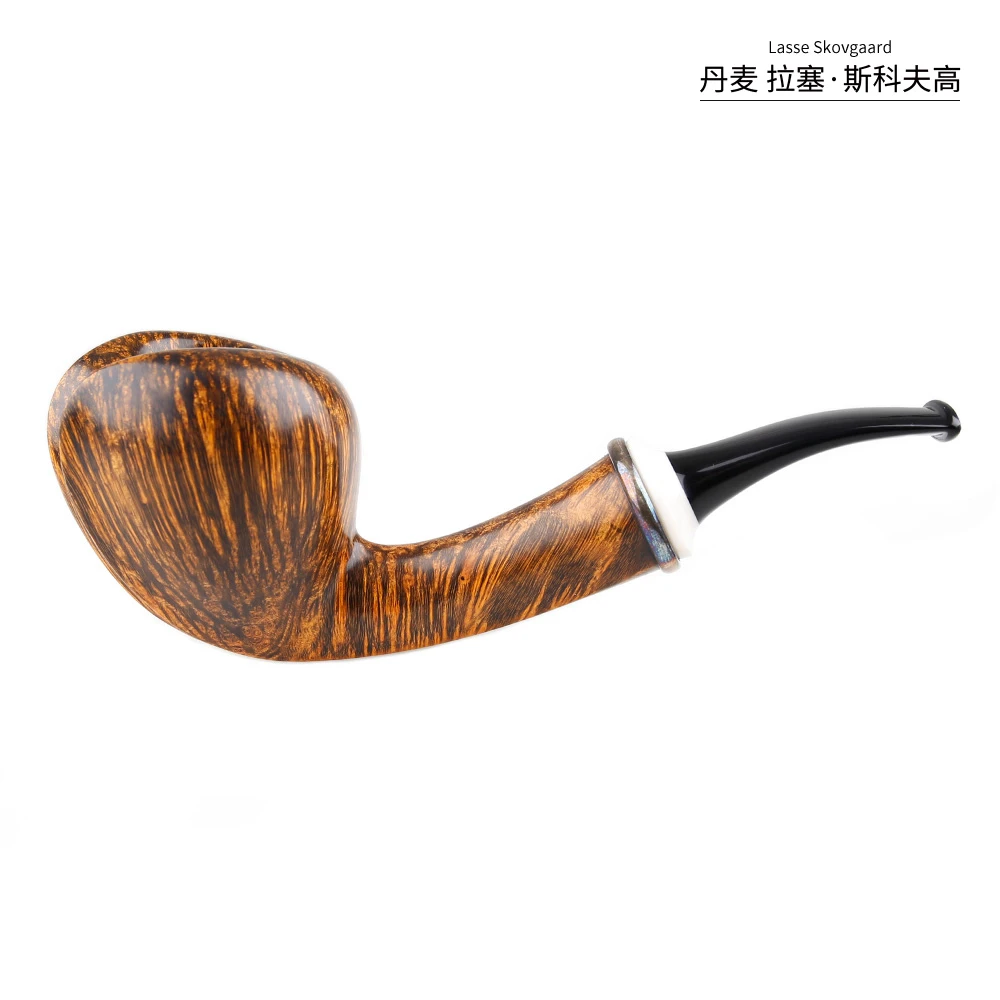丹麦拉塞Lasse石楠木烟斗男士自由式进口石楠木烟具手工烟斗专用
