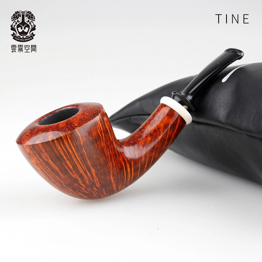 丹麦缇娜·巴勒比石楠木烟斗男士自由式进口烟具手工烟斗专用