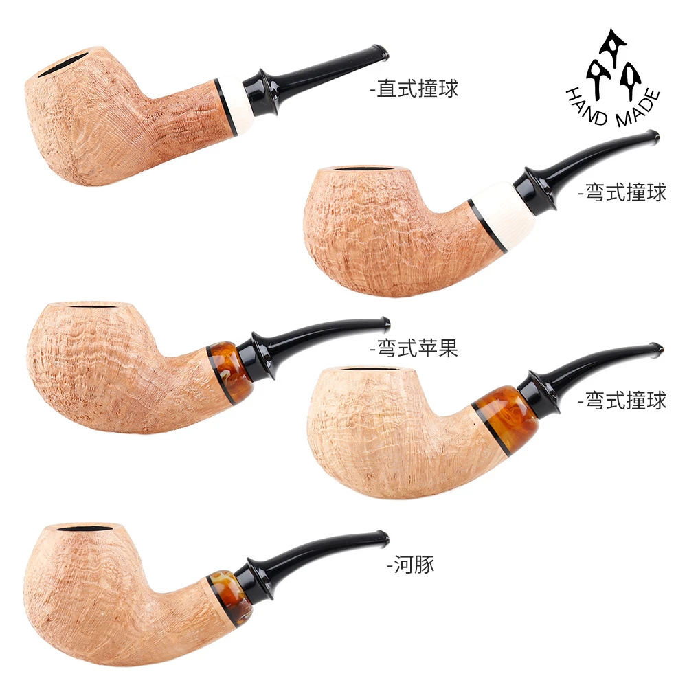 齐工作室运动烟斗手工石楠木烟斗小号自由式进口男士入门级专用