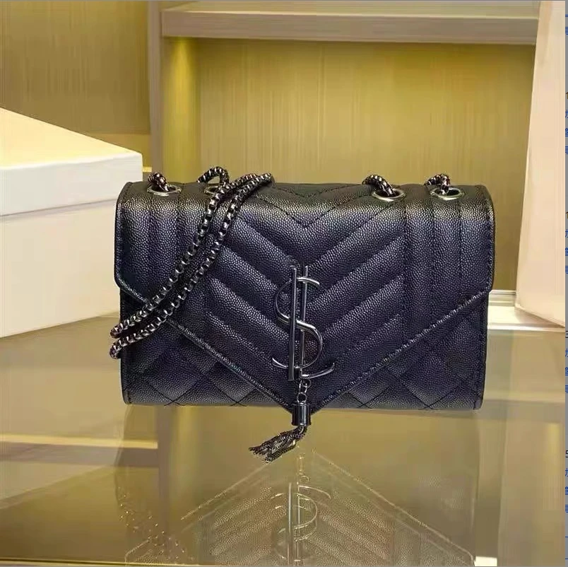 轻奢斜挎包2024新款网红ins小众百搭休闲链条女包877