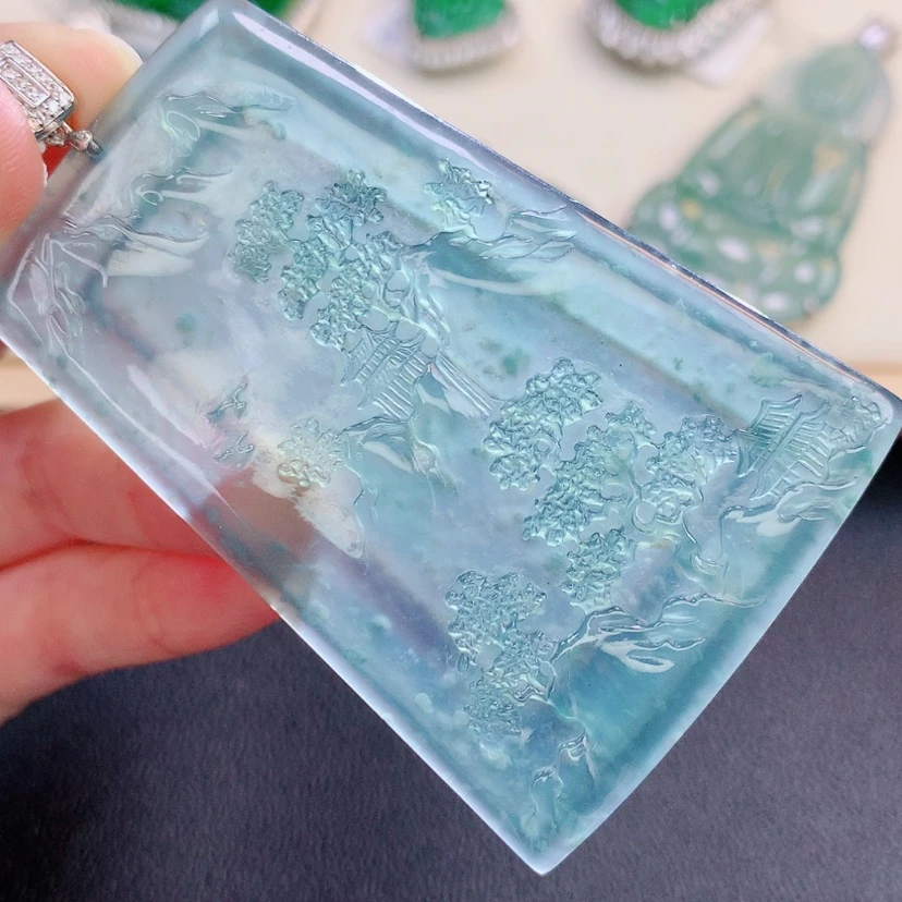 【闪购商品】翡翠颈饰未镶嵌翡翠