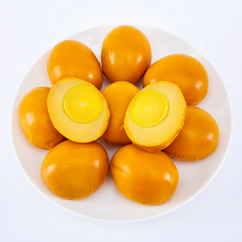 美都卤蛋网红解馋小零食儿童早餐抗饿卤制即食无壳熟鸡蛋休闲小吃