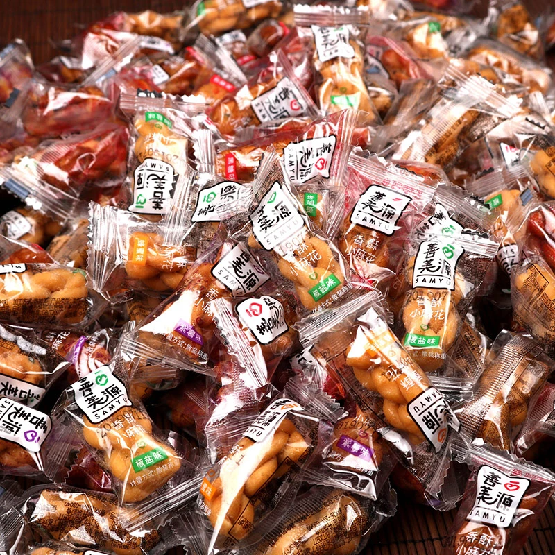 善美源手工小麻花独立包装网红零食大礼包小吃批发传统糕点1斤装