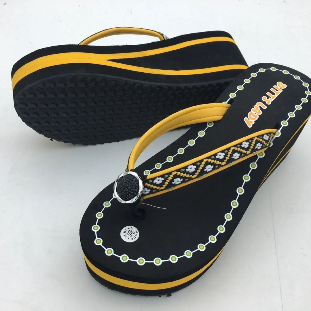 【娅娅同款】傣迪拖鞋民族特色越南拖鞋人字拖休闲防滑拖（拍大一码）