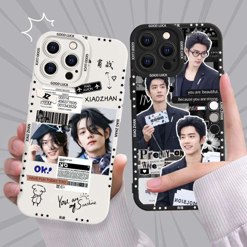 肖战手机壳适用vivoiQOONeo8华为荣耀x50OPPO真我gtNeo6se红米k70