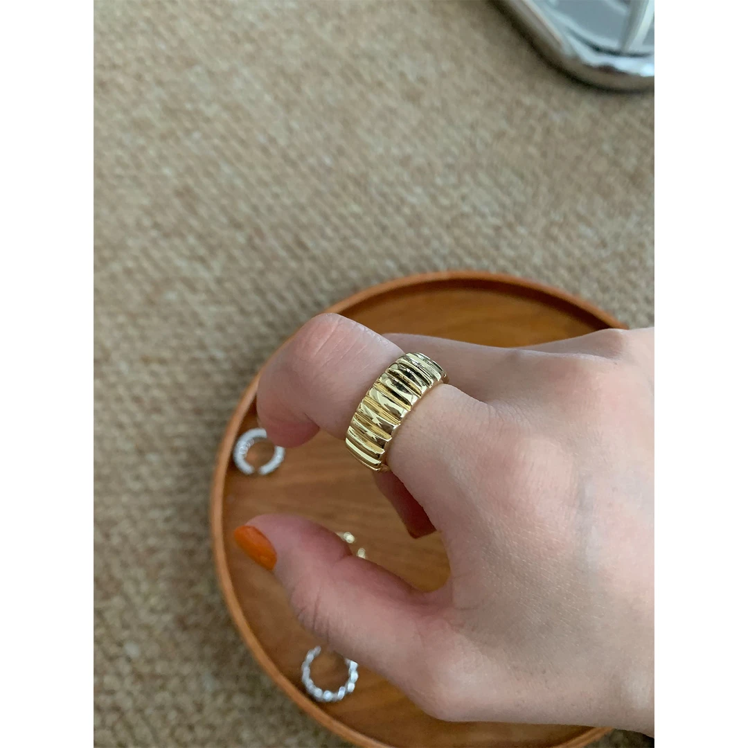 铜合金戒指 MYFD LINC【戒指系列】时尚小众ins气质可调节戒指指环