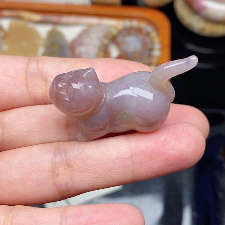 硅化珊瑚（珊瑚玉）手镯足铂镶嵌