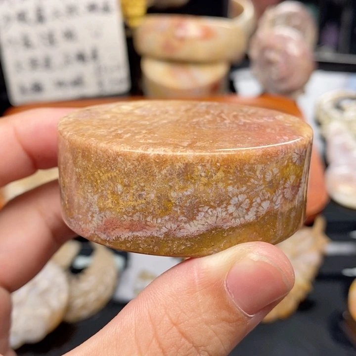 硅化珊瑚（珊瑚玉）手镯未镶嵌