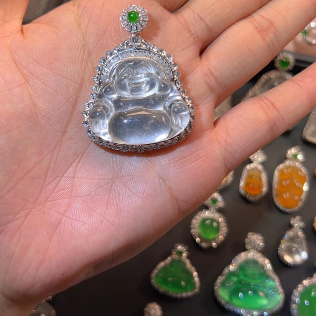 【闪购商品】石英质玉颈饰银S925镀金镶嵌王*棋