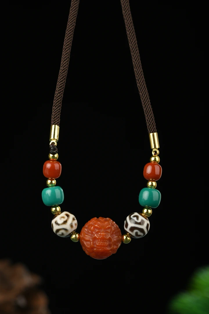 非金属树脂项链 装饰百搭锁骨项链不掉色潮款衣链送情侣礼物