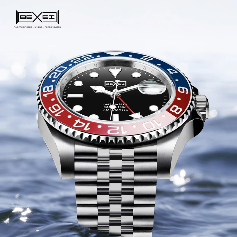 BEXEI/彼赛可乐圈多功能全自动机械腕表/9187
