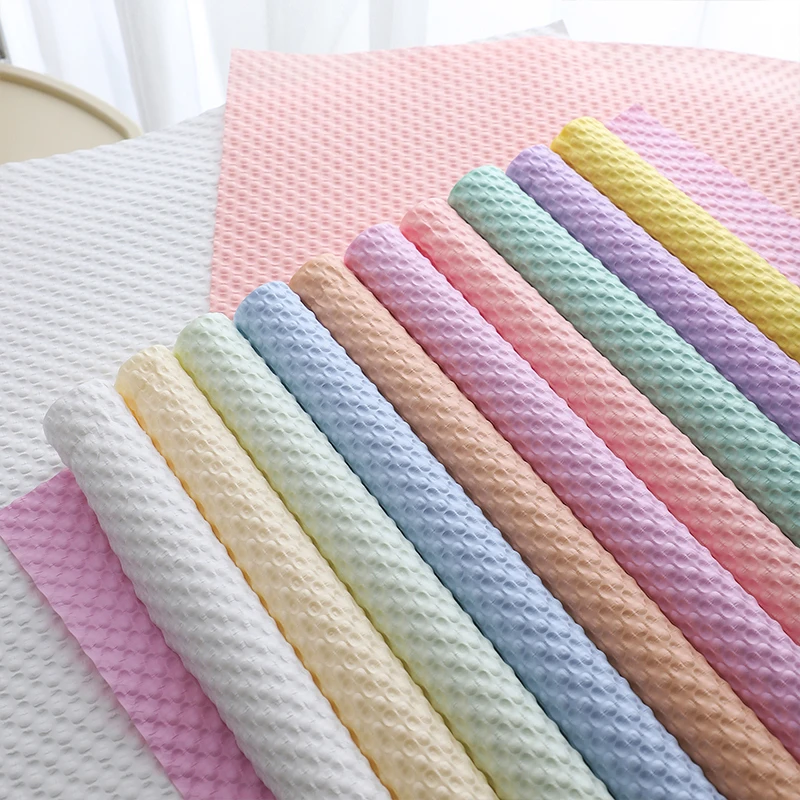 【束漫花艺】泡芙立体纸立体压纹防水加厚花束鲜花包装纸资材